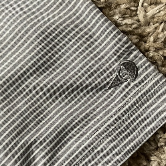 Mens XL Gray and White GRANDSLAM performance Polo - Picture 3 of 4